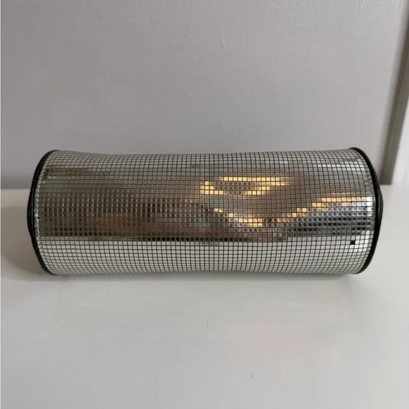 Les Petits Joueur - Emma Disco Handbag - Silver / Black - Picture 4 of 11